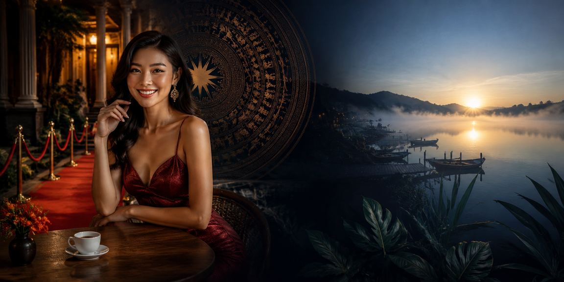 Du khách Đà Lạt nhận hoàn tiền cashback từ tài khoản casino trong buổi sáng sương mù